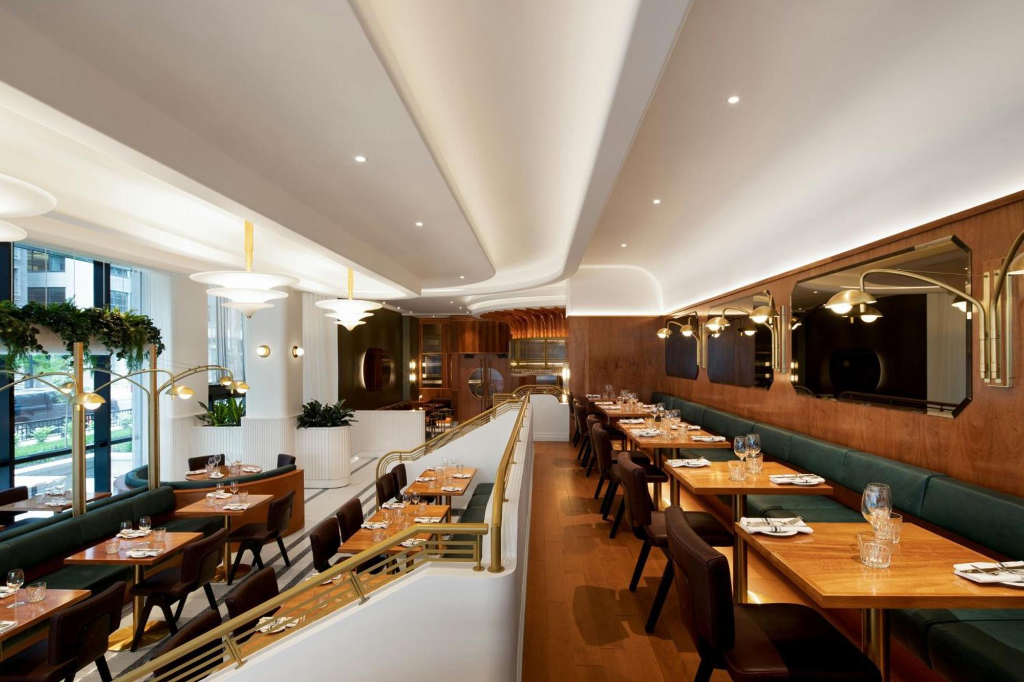 Honeyrose Hotel, Montreal, A Tribute Portfolio Hotel Luaran gambar Interior of the restaurant